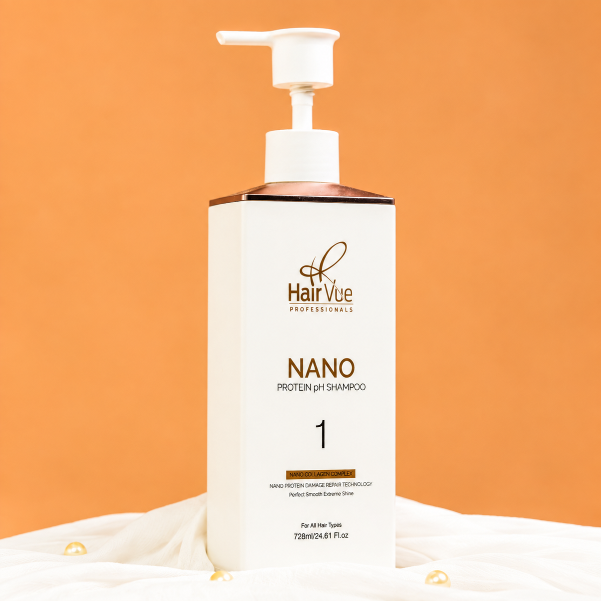 HairVue Nano PH Shampoo 728ml