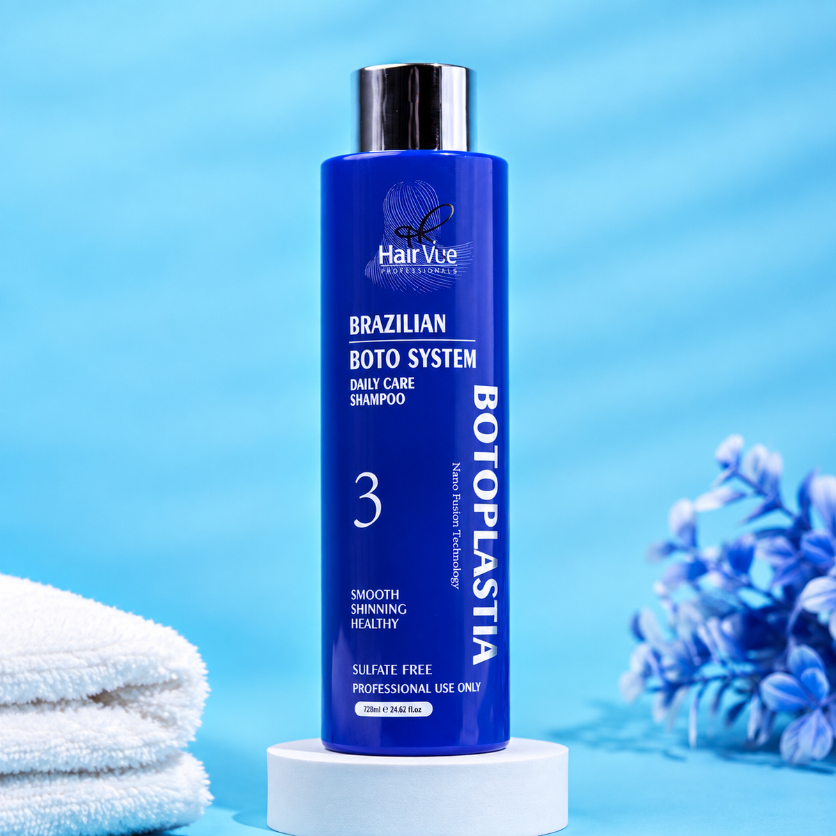 HairVue Botoplastia Brazilian Boto System Daily Care Shampoo